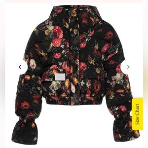 SELKIE The Nightcap Hooded Puffer sz 1X